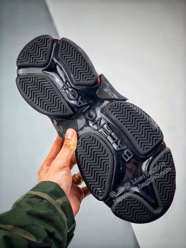 Balenciaga經典款男女鞋 巴黎世家頂級版本Triple-S 17老爹鞋 Balenciaga情侶款老爹鞋  hdbl1227